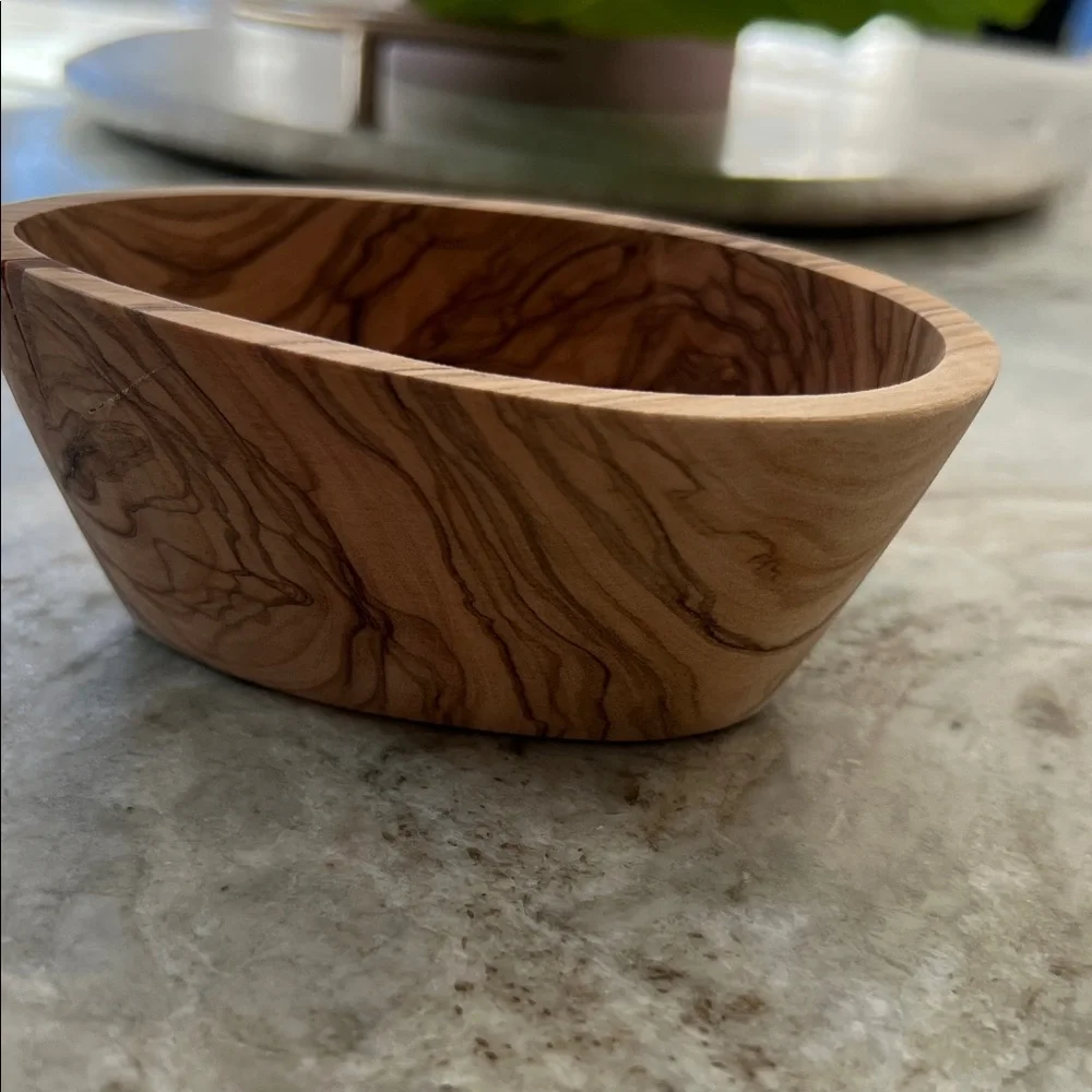 Olivewood mini bowl - Crate & Barrel